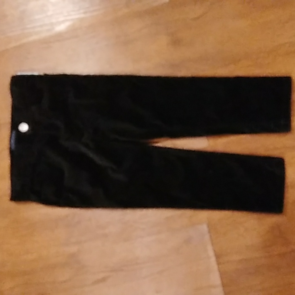 Velvet black pants